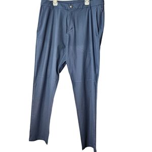 Lululemon ABC Commission Pant Classic Fit Warpstreme Navy Mens Pants 35